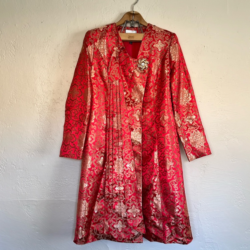 Terramina Asian Style Dres/Kimono and Maxi Skirt